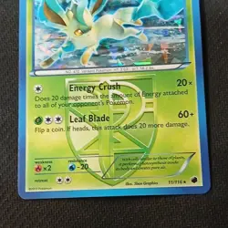 The Pokemon Company Pokemon TCG Leafeon 11/116 Plasma Freeze Holo Rare EN - Image 4