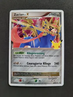 2021 Pokemon Black Star Promo, Zacian Lv.X, SWSH135 Promo, Deutsch - Image 1