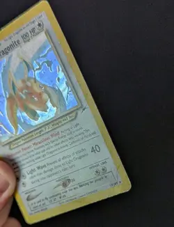 Light Dragonite #14 Pokemon Neo Destiny SWIRL HP - Image 5