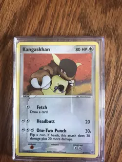 Kangaskhan 6/112 Holo Rare Ex Fire Red & Leaf Green Pokemon Card 2004 - Image 1