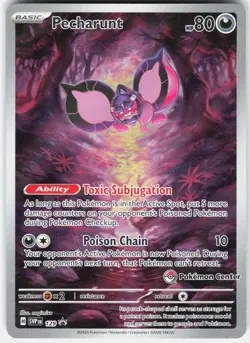 Pokemon Pecharunt (Pokemon Center Exclusive) 129 Holo Scarlet & Violet Promo - Image 1