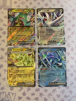 Pokemon Ex 4 Card Lot NM Bundle - Image 1