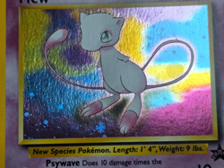 Vintage Pokemon Card Mew 9 Wizards Black Star Holo Promo WOTC NM - Image 3