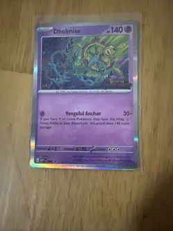 Dhelmise MEP 084 Prerelease Stamped Promo - Pokemon TCG: Pitch Black - NM - Image 1