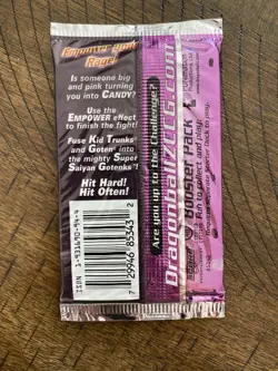 2003 Dragon Ball Z Buu Saga Booster Pack 12 Card CCG New Sealed Limited Edition - Image 3