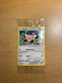 SEALED Stufful - 110/147 - Toys R Us Stamped Holo Promo Pokemon Card - NM - Image 1
