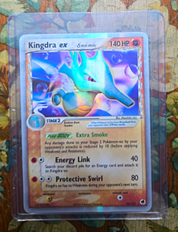 Pokemon TCG Kingdra ex 94/101 Dragon Frontiers Delta Species Holo - Image 1