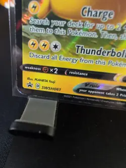 Pikachu V SWSH061 SWSH: Sword & Shield Promo Cards Holo HP Pokemon tcg - Image 5