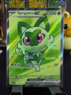Sprigatito ex 251/217 Ultra Rare Ascended Heroes Pokemon TCG NM. - Image 2