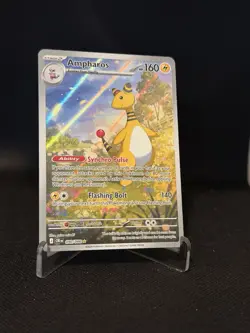 Pokemon TCG Ampharos - 090/086 - ME04: Chaos Rising Near Mint - Image 1