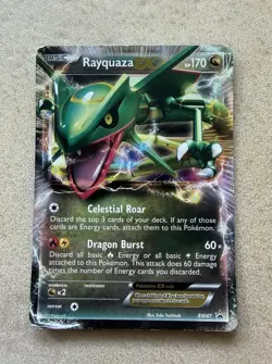 Pokemon TCG Rayquaza EX BW47 Black Star Promo Pokemon Card 2012 - Image 1