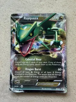 Pokemon TCG Rayquaza EX BW47 Black Star Promo Pokemon Card 2012 - Image 3