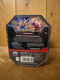 Pokemon Zacian EX collectors tin sealed - Image 2