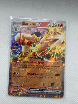 Blaziken ex 024/159 Double Rare Journey Together Pokemon Holo NM - Image 1