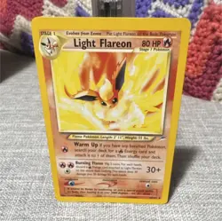 Pokemon Light Flareon 46/105 Neo Destiny Uncommon Regular English 80 HP Stage 1 - Image 1