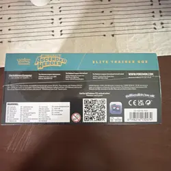 Pokemon Ascended Heroes Elite Trainer Box (ETB) NEW/FACTORY SEALED - Image 2
