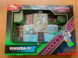 Pokemon TCG: 2 x Shrouded Fable Kingdra ex Special Illustration Boxes - Image 1