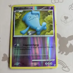 Pokemon TCG Wobbuffet Diamond & Pearl 41/130 Reverse Holo Rare LP. - Image 1