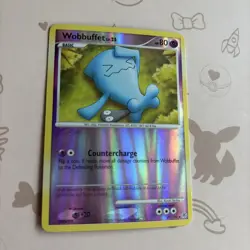 Pokemon TCG Wobbuffet Diamond & Pearl 41/130 Reverse Holo Rare LP. - Image 2