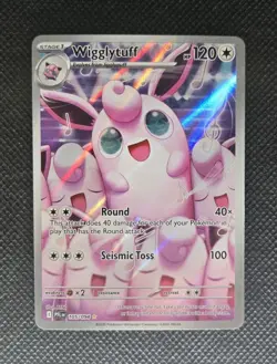 2025 Pokemon PFL EN Illustration Rare #105 Wigglytuff - Image 3