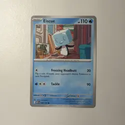 Pokemon TCG Eiscue 044/132 Holo Mega Evolution NM - Image 1