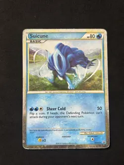 Suicune HGSS21 Hgss Promo Holo Pokemon TCG - DMG - Image 1