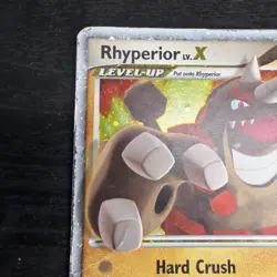 2007 Pokemon Diamond & Pearl Black Star Promos Rhyperior LV.X #DP29 Card - Image 2
