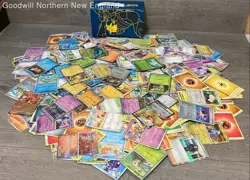 2.5LB Lot of Various Pokemon Cards CCG TCG in Pokemon Themed Card Box - Image 1