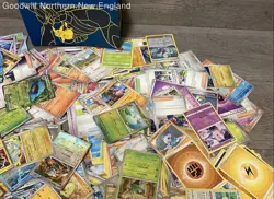 2.5LB Lot of Various Pokemon Cards CCG TCG in Pokemon Themed Card Box - Image 3