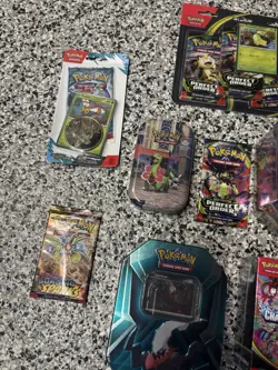 Huge Pokemon TCG Sealed Box & Packs Lot Tins, Blister, Checklane, Sword & Shield - Image 2
