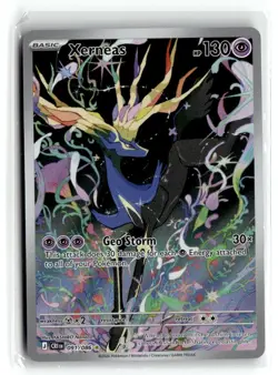 Xerneas Illustration Rare Holofoil NM [ME04: Chaos Rising - 091/086] - Image 2