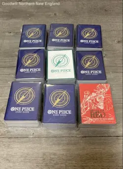 3LB Lot of Various One Piece Cards TCG CCG Mixed Lot English Cards Re-Sealed - Image 1