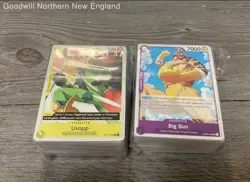 3LB Lot of Various One Piece Cards TCG CCG Mixed Lot English Cards Re-Sealed - Image 3