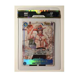 Bandai One Piece Card Game Portgas D. Ace OP13-119 Foil Secret Rare - Image 1