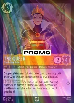 The Queen Conceited Ruler 3/P3 - Disney Lorcana TCG Promo - Image 1