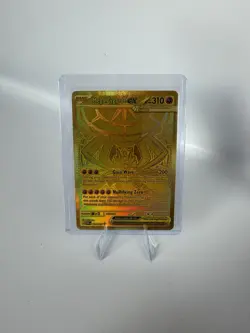 Mega Zygarde ex 124/088 Gold Mega Hyper Rare Perfect Order-Pokemon JUST PULLED - Image 1
