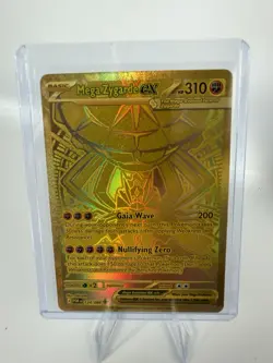Mega Zygarde ex 124/088 Gold Mega Hyper Rare Perfect Order-Pokemon JUST PULLED - Image 2