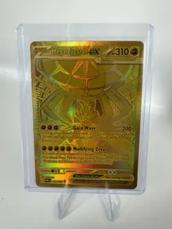 Mega Zygarde ex 124/088 Gold Mega Hyper Rare Perfect Order-Pokemon JUST PULLED - Image 3