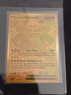 Mega Zygarde Ex 124/088 | Pokemon Perfect Order | Mega Hyper Rare | TCG Gold NM - Image 1