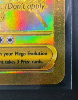 Pokemon Gold Mega Zygarde EX Mega Hyper Rare 124/088 Near Mint Perfect Order - Image 5