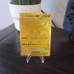 Pokemon Mega Zygarde Ex GOLD Perfect Order Mega Hyper Rare #124/088 - Image 1