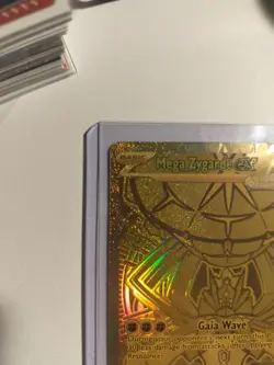 Mega Zygarde ex 124/088 Gold Hyper Rare Pokemon Perfect Order Good Centering - Image 4