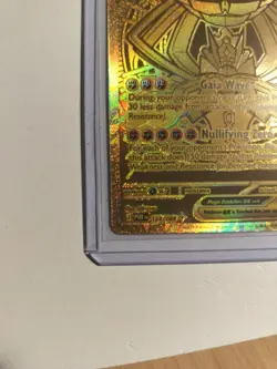 Mega Zygarde ex 124/088 Gold Hyper Rare Pokemon Perfect Order Good Centering - Image 5