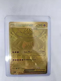 Pokemon TCG - Perfect Order Mega Zygarde EX GOLD HYPER RARE 124/088 - Image 1
