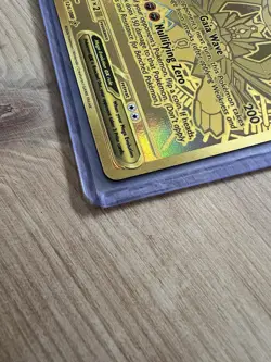 Pokemon TCG Mega Zygarde Ex 124/088 Perfect Order Gold Hyper Rare - Image 5