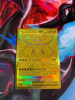Pokemon Mega Zygarde ex Gold Mega Hyper Rare 124/088 Perfect Order Pack Fresh - Image 1