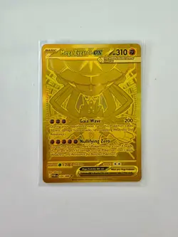 Mega Zygarde EX Gold Hyper Rare 124/088 Pokemon Perfect Order English 2026 - Image 1