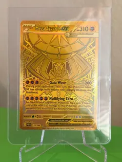 Mega Zygarde ex 124/088 Perfect Order Gold Hyper Rare Holo Pokemon TCG Mint - Image 1