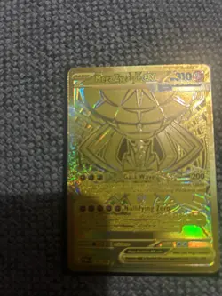 Mega Zygarde EX Gold Hyper Rare 124/088 Pokemon Perfect Order English 2026 - Image 2