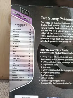 Pokemon cards TCG: V Battle Deck - Victini vs. Gardevoir Sealed - Image 3
